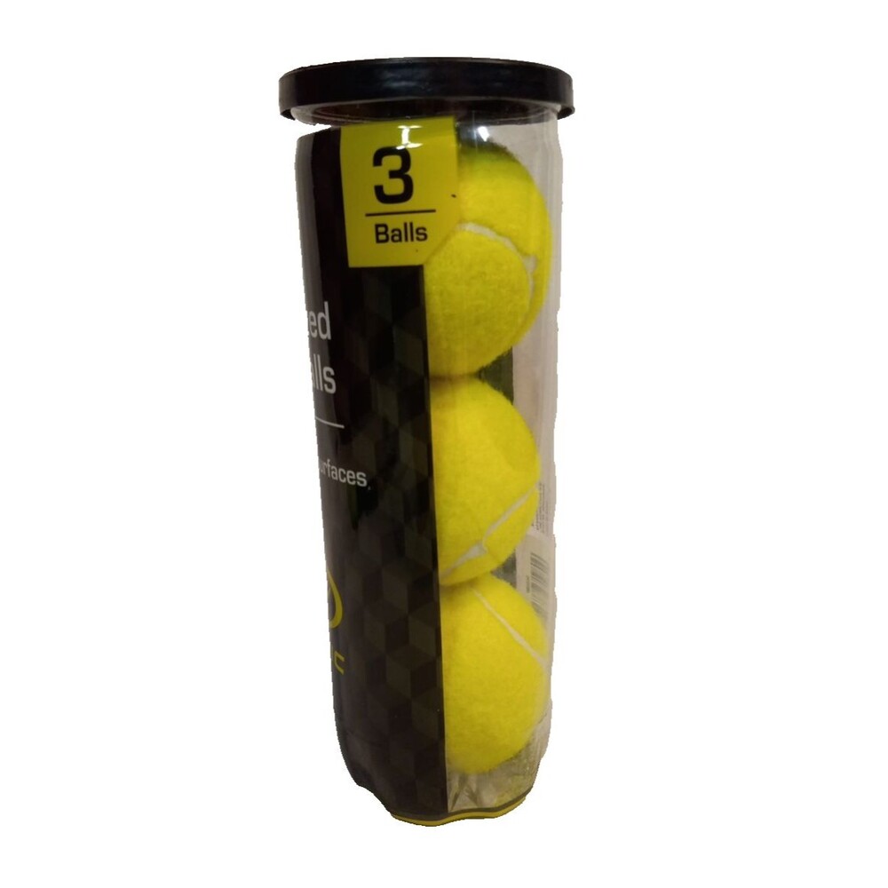 Athletic Works Pressurized Tennis Balls, 3 Count - Unused
